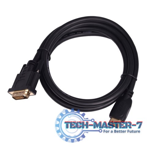 Kabel HDMI - DVI 3m. 24+1,pozlacany Kabel HDMI - DVI 3m. 24+1,pozlacany