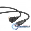 Kabel HDMI v 2.0 pozłacany 1.8 m kątowy