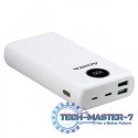 Powerbank P20000QCD 20000mAh Biały QC/PD