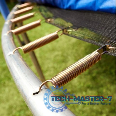 Trampolina ogrodowa z siatką 450cm Trampolina ogrodowa z siatką 450cm