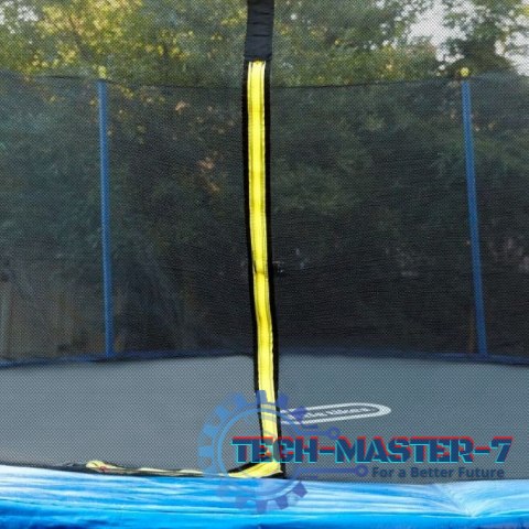 Trampolina ogrodowa z siatką 450cm Trampolina ogrodowa z siatką 450cm