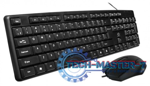 Zestaw USB klawiatura + mysz Simson 1,8m Zestaw USB klawiatura + mysz Simson 1,8m