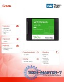 Dysk SSD Green 240GB SATA 2,5 cala WDS240G3G0A