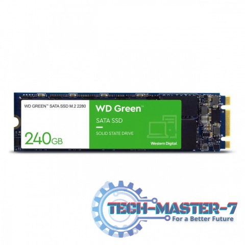 Dysk SSD Green 240GB SATA M.2 2280 WDS240G3G0B