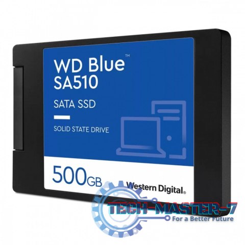Dysk SSD WD Blue 500GB SA510 2,5 cala WDS500G3B0A Dysk SSD WD Blue 500GB SA510 2,5 cala WDS500G3B0A