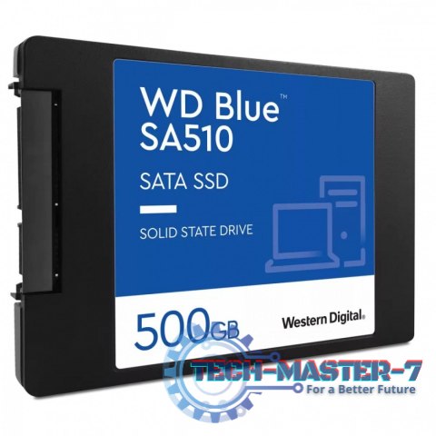 Dysk SSD WD Blue 500GB SA510 2,5 cala WDS500G3B0A Dysk SSD WD Blue 500GB SA510 2,5 cala WDS500G3B0A