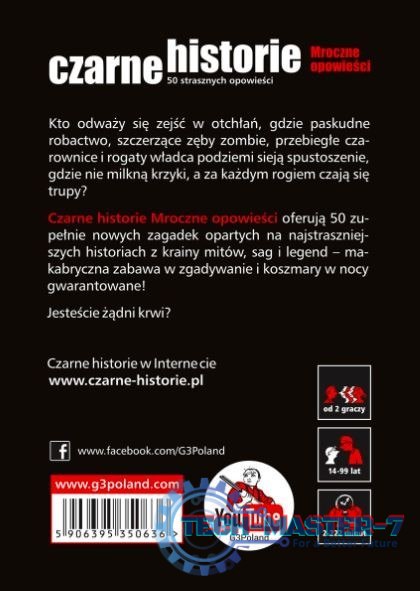Gra Czarne Historie - Mroczne Opowieści Gra Czarne Historie - Mroczne Opowieści