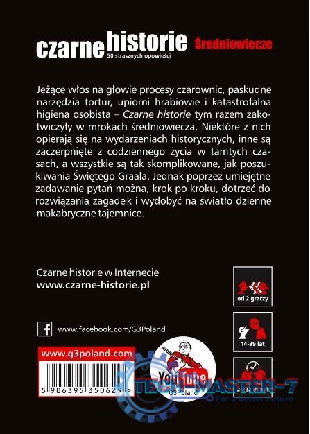 Gra Czarne Historie - Średniowiecze Gra Czarne Historie - Średniowiecze
