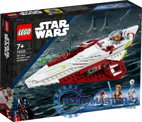 Klocki Zestaw konstrukcyjny Star Wars 75333 Myśliwiec Jedi Obi-Wana Kenobiego