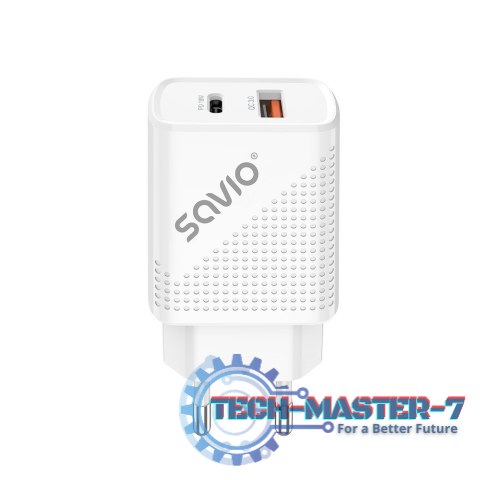 Ładowarka sieciowa USB Quick Charge, Power Delivery 3.0, 18W, LA-04