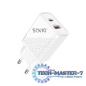Ładowarka sieciowa USB Quick Charge, Power Delivery 3.0, 18W, LA-04