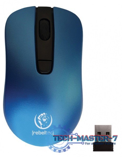 Mysz bezprzewodowa Rebeltec STAR blue 800/1000/1600 DPI Mysz bezprzewodowa Rebeltec STAR blue 800/1000/1600 DPI