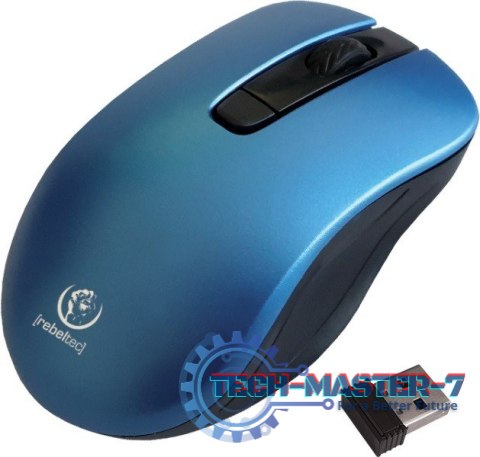 Mysz bezprzewodowa Rebeltec STAR blue 800/1000/1600 DPI Mysz bezprzewodowa Rebeltec STAR blue 800/1000/1600 DPI