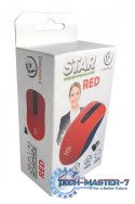 Mysz bezprzewodowa Rebeltec STAR red 800/1000/1600 DPI
