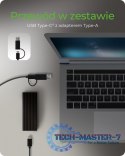 Obudowa IB-1817MCT-C31 NVMe/SATA M.2 2230/2242/2260/2280 Beznarzędziowa