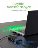 Obudowa IB-1817MCT-C31 NVMe/SATA M.2 2230/2242/2260/2280 Beznarzędziowa
