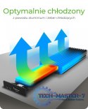 Obudowa IB-1817MCT-C31 NVMe/SATA M.2 2230/2242/2260/2280 Beznarzędziowa