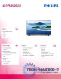 Telewizor LED 43 cale 43PFS5507/12