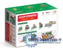 Zestaw klocków magnetycznych Miasto - Targowisko 22 elementy