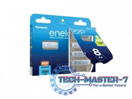 Akumulator Eneloop AA 2000 mAh 8 sztuk