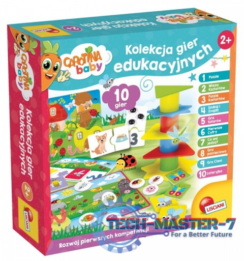 Gra Carotina Baby - Kolekcja gier edukacyjny