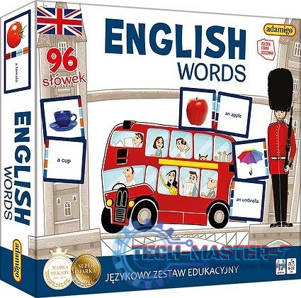 Gra English Words - językowy zestaw edukacyjny
