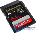 Karta pamięci Extreme Pro SDXC 64GB 200/90 MB/s V30 UHS-I U3