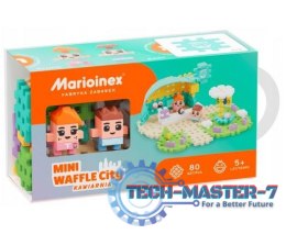 Klocki Waffle mini - Kawiarnia 80 elementów