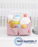 Organizer podróżny z lampką Heather Pink