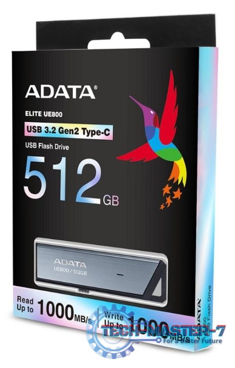 Pendrive Elite UE800 512GB USB3.2-C Gen2 Pendrive Elite UE800 512GB USB3.2-C Gen2