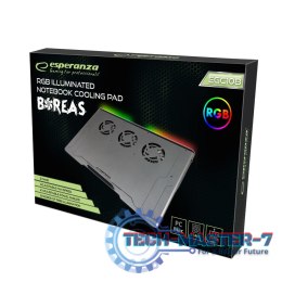 Podstawka chłodząca gaming RGB Boreas