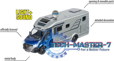 Pojazd Majorette G.S.Hymer B-Class Kamper 19 cm Pojazd Majorette G.S.Hymer B-Class Kamper 19 cm
