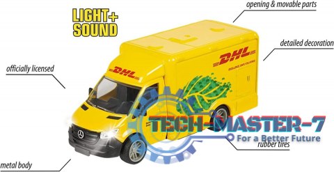 Pojazd Majorette G.S. Mercedes-Benz DHL 12 cm Pojazd Majorette G.S. Mercedes-Benz DHL 12 cm