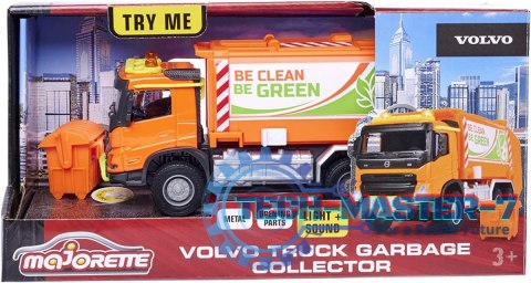Pojazd Majorette G.S. Volvo Śmieciarka 19 cm