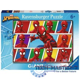 Puzzle 125 elementów Gigant Spiderman