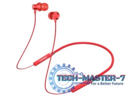 Słuchawki douszne Bluetooth HE05 czerwone