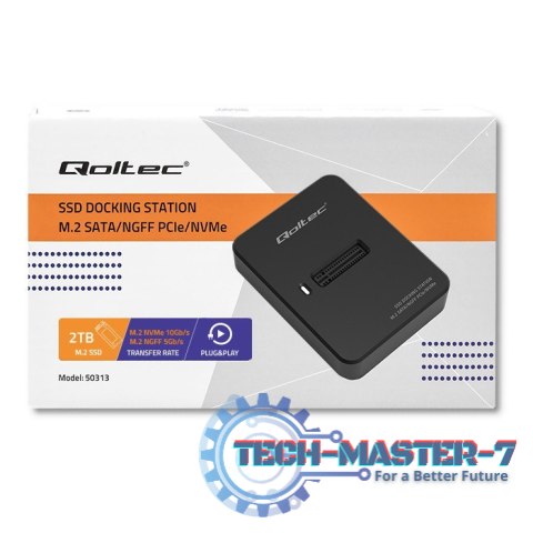 Stacja dokująca dysków SSD M.2 SATA / PCIe | NGFF / NVMe | USB 3.1 Stacja dokująca dysków SSD M.2 SATA / PCIe | NGFF / NVMe | USB 3.1