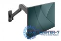 Uchwyt ścienny pojedynczy, 1xLCD, max. 32", max. obciążenie 9kg, ze sprężyną gazową, obrotowy