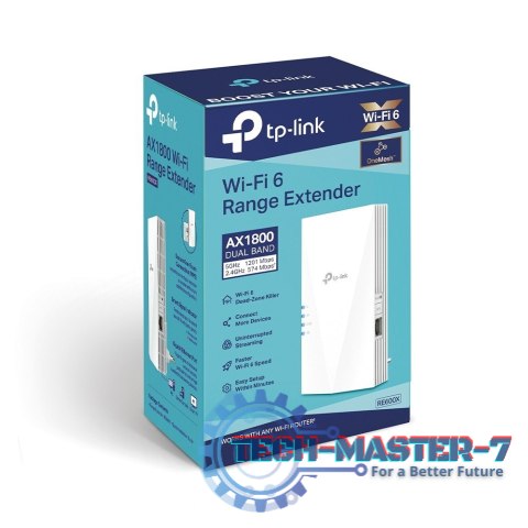 Wzmacniacz sygnału Repeater Wifi RE600X AX1800 Wzmacniacz sygnału Repeater Wifi RE600X AX1800