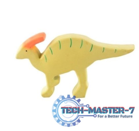 Zabawka gryzak Dinozaur Baby Parasaurolophus