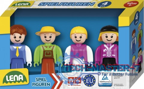Zestaw figurek zielony
