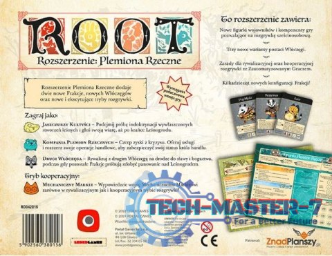 Dodatek Plemiona rzeczne do gry ROOT Dodatek Plemiona rzeczne do gry ROOT