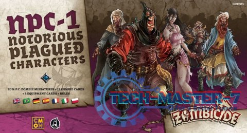 Dodatek do gry Zombicide NPC-1 Dodatek do gry Zombicide NPC-1