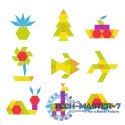 Gra układanka Motyl tangram w puszce