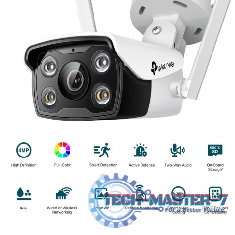 Kamera zewnętrzna VIGI C340-W 4MP Bullet Kamera zewnętrzna VIGI C340-W 4MP Bullet