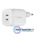 Podwójna ładowarka ścienna USB-C GaN z PPS 45 W