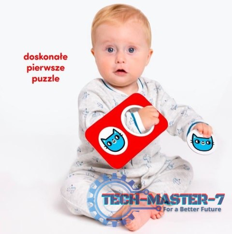 Puzzle kontrastowe - Do pary Puzzle kontrastowe - Do pary