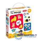 Puzzle kontrastowe - Tu pasuje