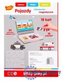 Układanka magnetyczna Pojazdy