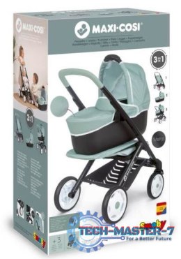 Wózek 3 w 1 zielony Maxi Cosi Quinny